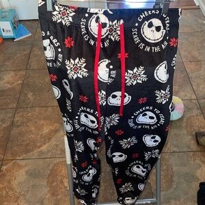 Jack Skellington merch NMBC Nightmare Before Christmas fleece‎ Jogger pants